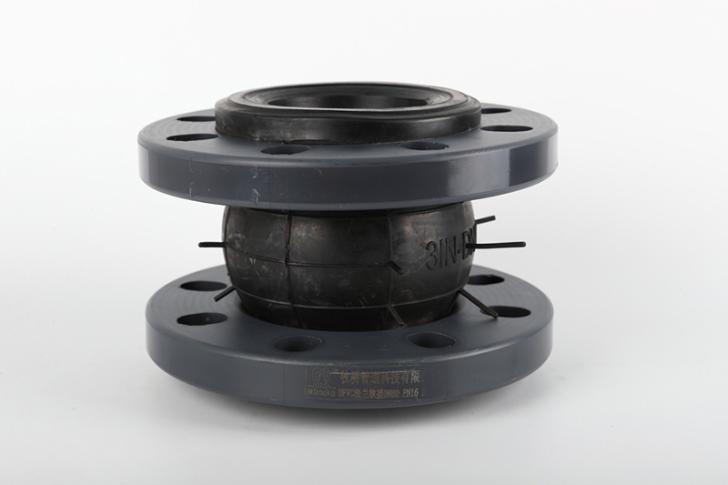 虎林KXT法兰橡胶软接